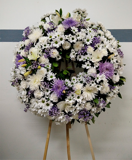 Corona Funerarias Malva